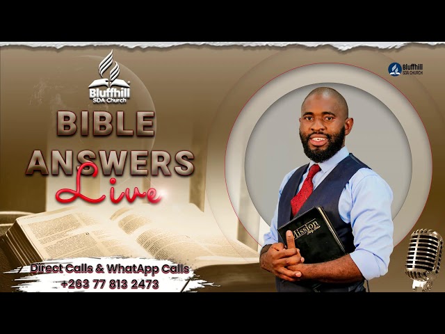 Bluffhill SDA Church || Bible Question & Answer with Evangelist Marufu class=