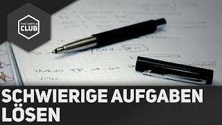 Schwierige Aufgaben lösen: Identifiziere deine Teilskills - Richtig Lernen