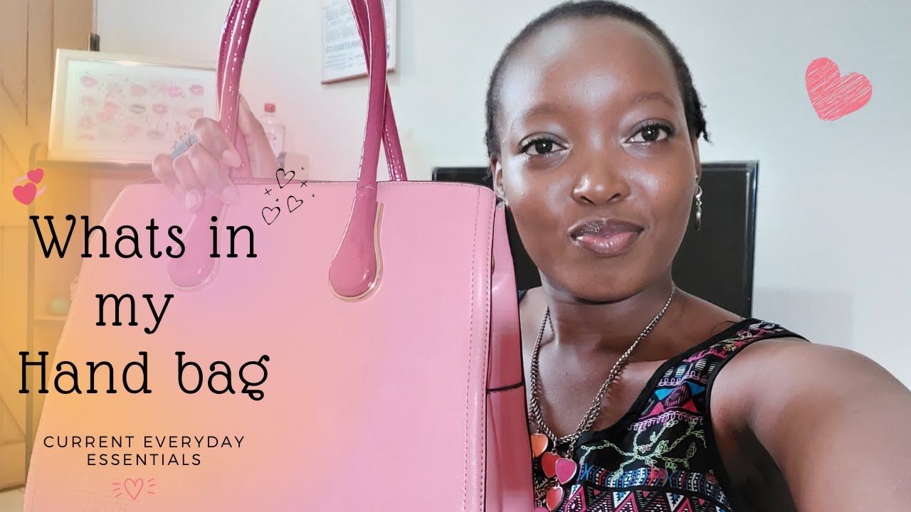 Whats In My Bag My Everyday Essentials Youtube