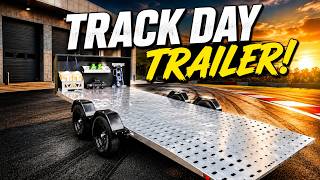 The Perfect Track Day Car Trailer | Futura Shiftr Wall Mount Accessories @BuyYourBuild