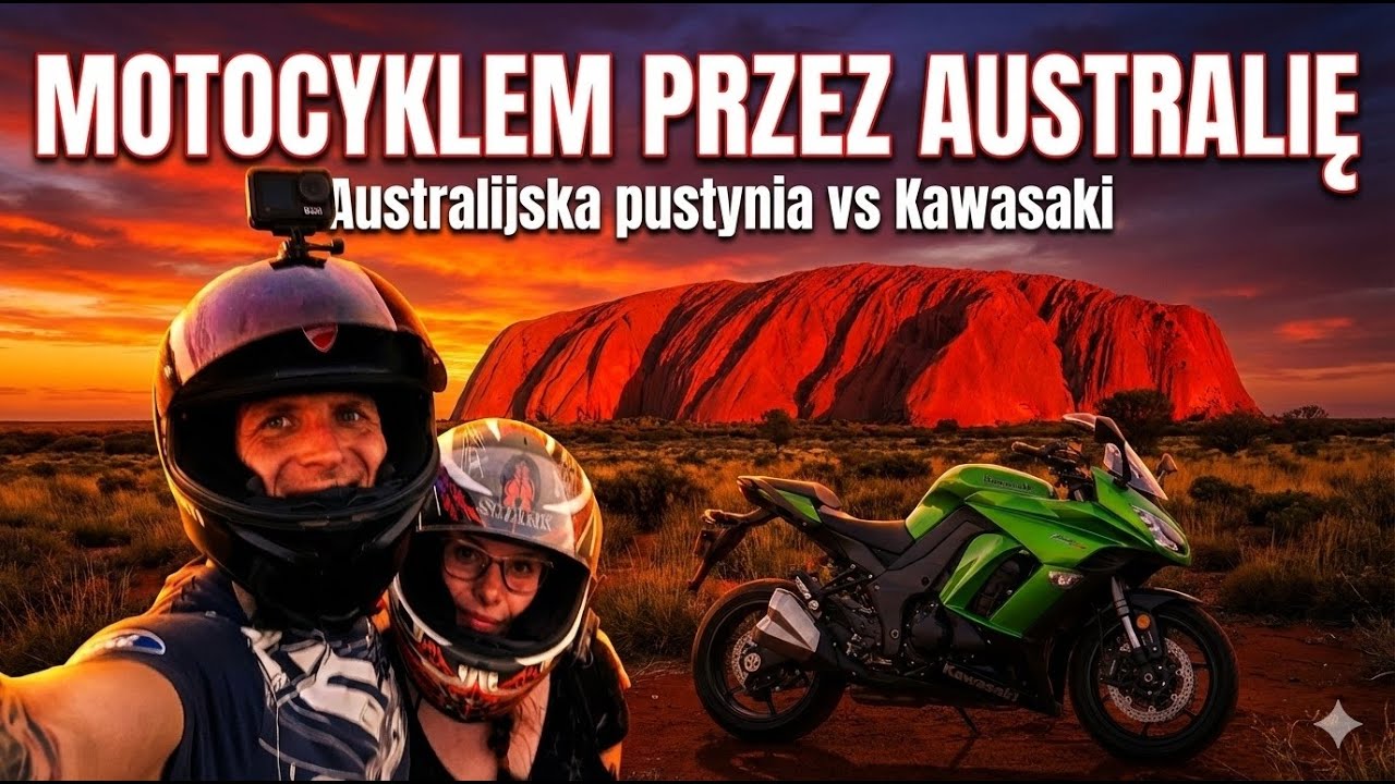 Motocyklem przez Australię