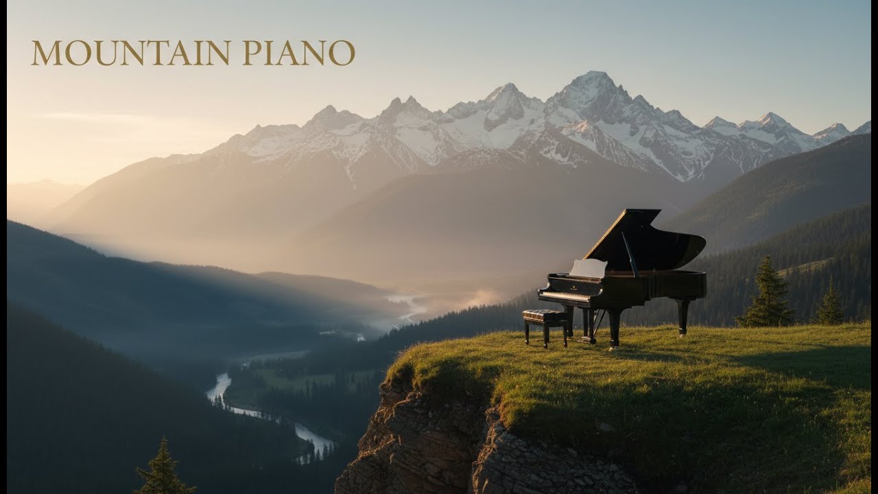 Healing Mountain Piano: Ambient Music for Deep Sleep