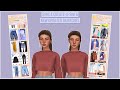 Create-A-Sim with CC Links and Updated Skintones | Sims 4