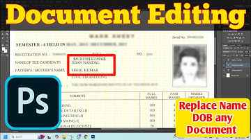 Photoshop se Document Edit Kaise Kare