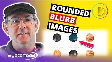 Divi Theme Create Rounded Blurb Images 👈👈👍
