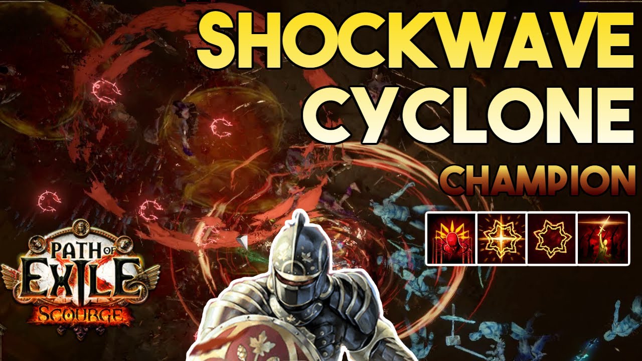 [3.20] Shockwave Cyclone Build | Champion | Forbidden Sanctum | Path of Exile 3.20