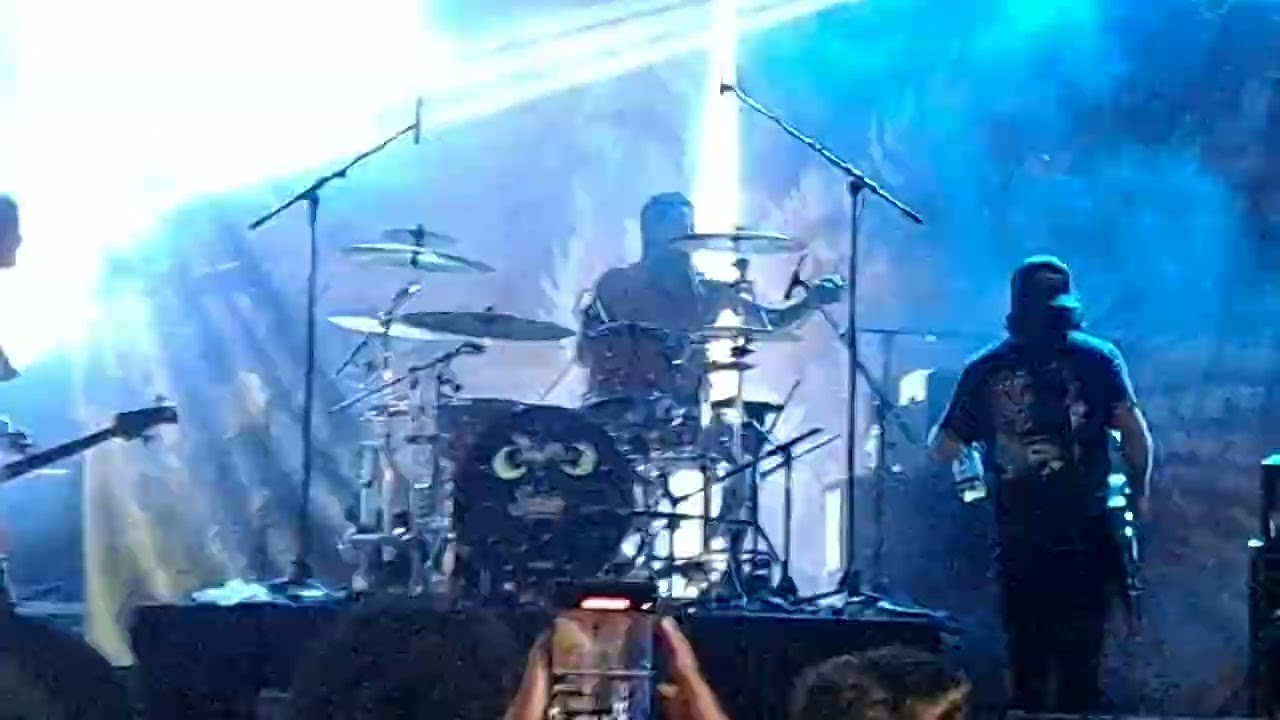 Evergreen Terrace Drum Solo @centralfloridametalfest summer 2022