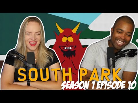 South Park 1x10 - Damien - First Time Watching!