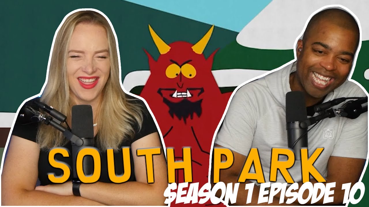 South Park 1x10 - Damien - First Time Watching!