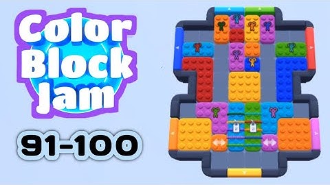 Color Block Jam Level 91-100 | No Commentary, No Music | Android Gameplay