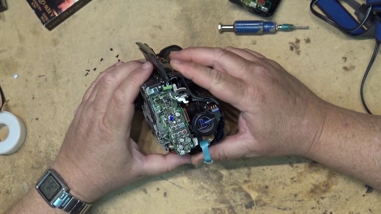 Sony CCDTR71 8mm Camcorder repair YouTube