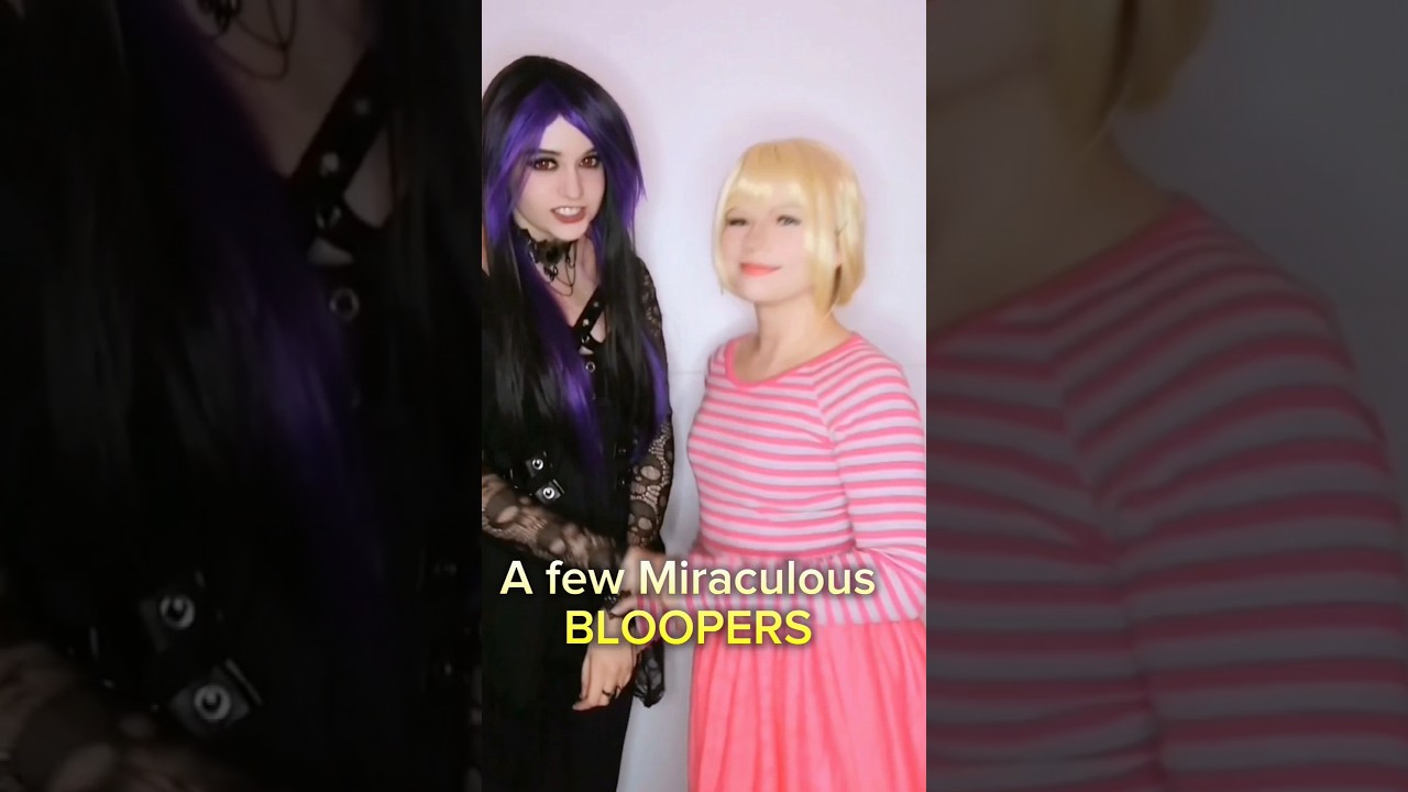Some Miraculous Ladybug cosplay bloopers with @nikkihatsunecosplay