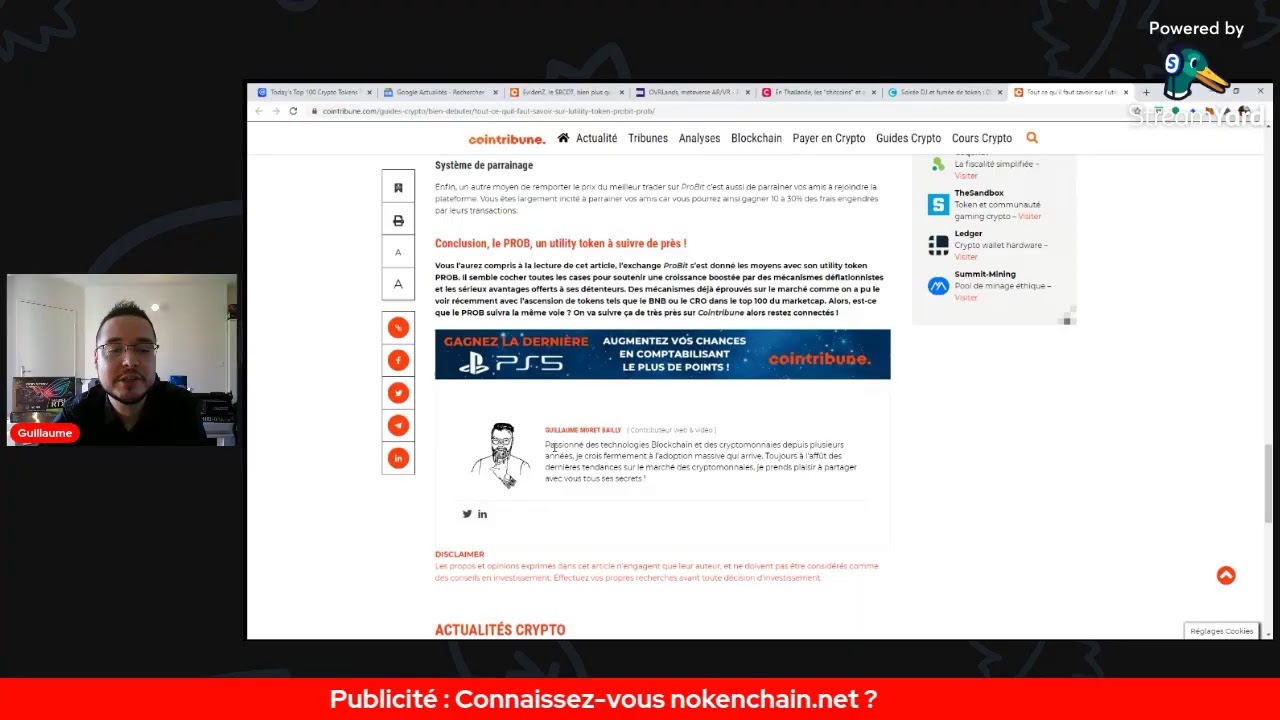 Crypto-euro et Probit : Le roi des tokens, épisode 6 (15/06/2021)