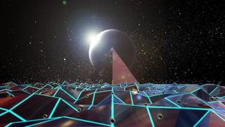 Surreal Pyramid Scene