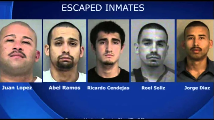 Most Manhunt In California After 5 Dangerous Inmat...