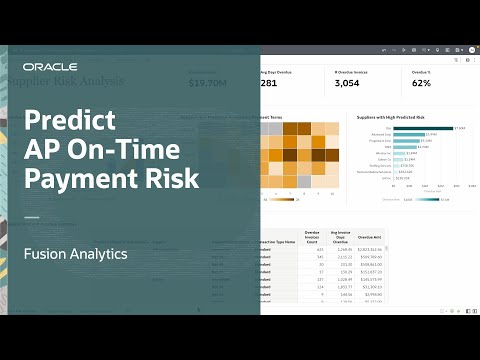 Predict AP on-time payment risk