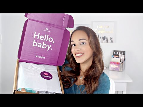 BABYLIST  UNBOXING HelloBabyBOX  | $100 Value | Best Baby Box? | Mommy Monday | Blush Diaries