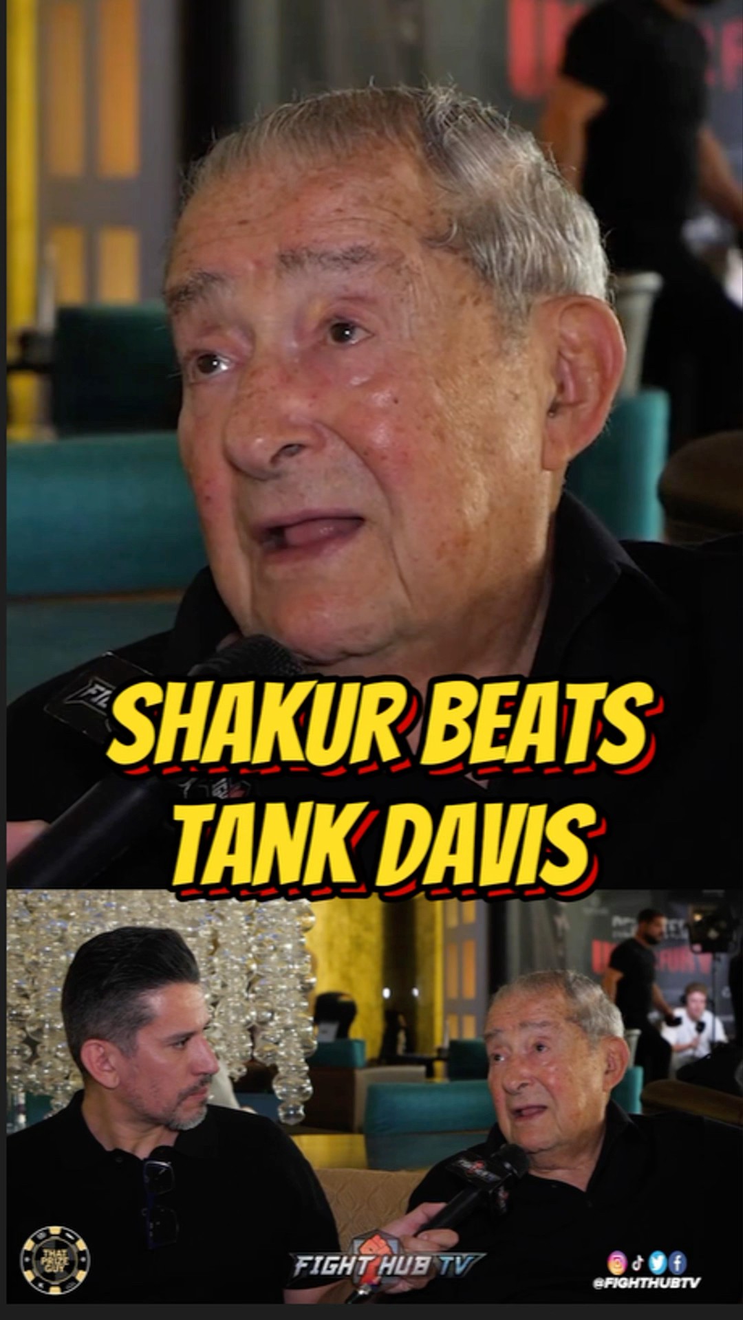 Bob Arum says Shakur BEATS Gervonta but loses to Keyshawn Davis!