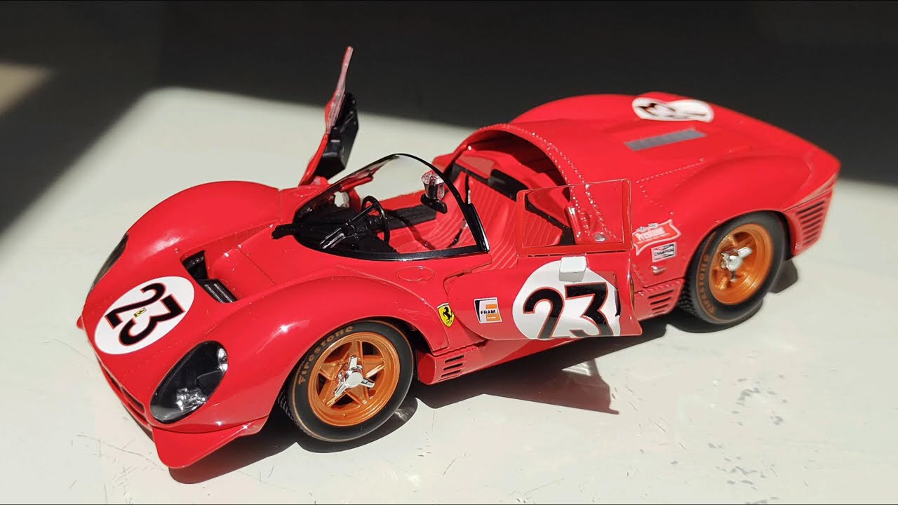 Ferrari 330 P4 Daytona #23 de 1967 Bburago 1/24