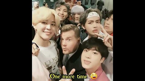 The BTS #LateLateShow #BTSxJamesCorden