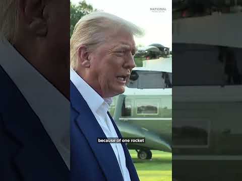 Frustrated Trump says