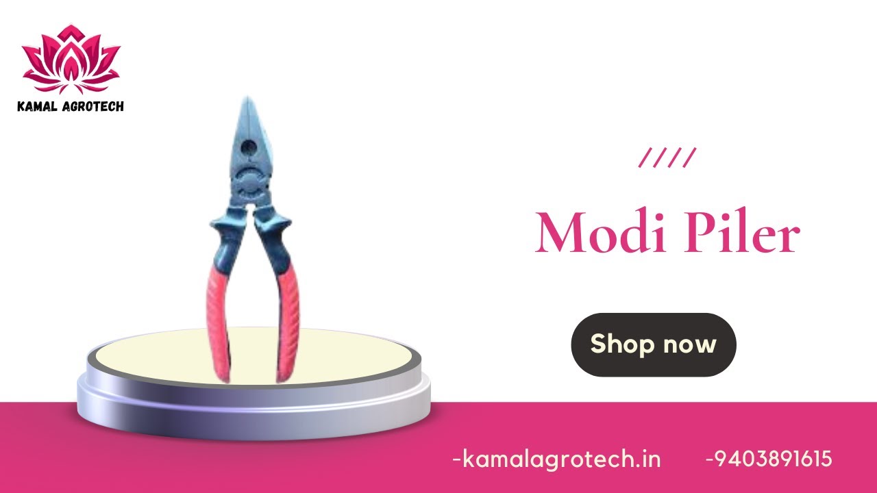 Modi Piler – Strong Grip & Durable Design for All Your Repair Needs! (English)