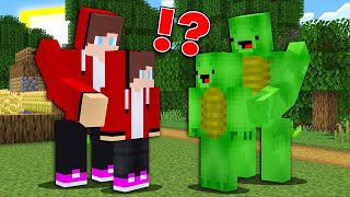 JJ and Mikey Became GOLEMS in Minecraft ?! (Maizen)