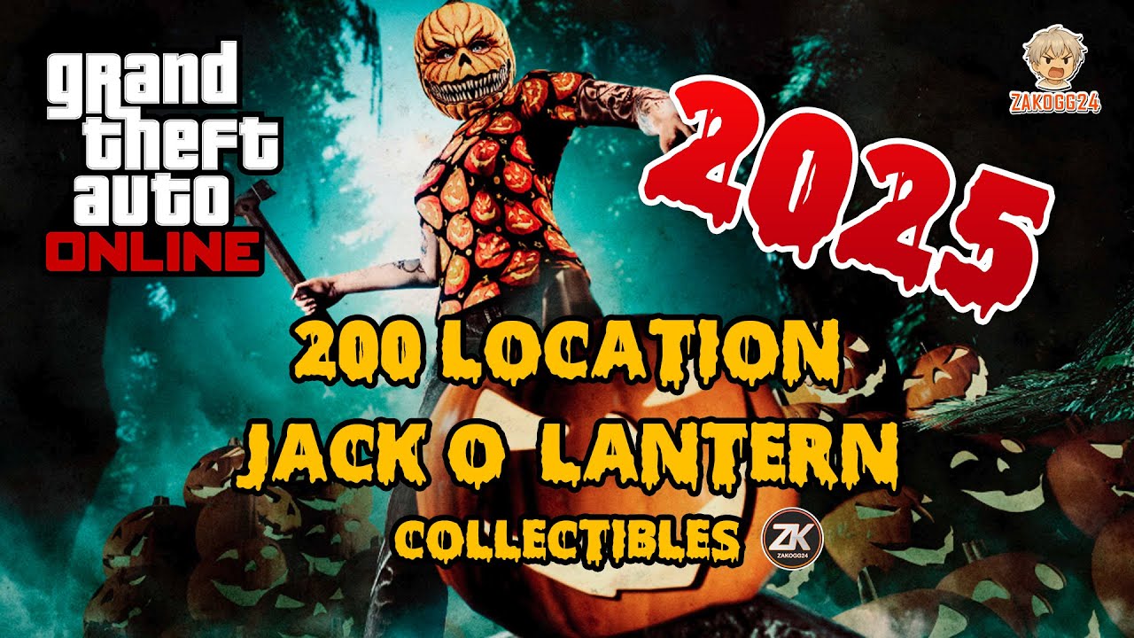 ALL JACK O LANTERN LOCATIONS In GTA 5 Online | How To Get Pumkin Mask ...