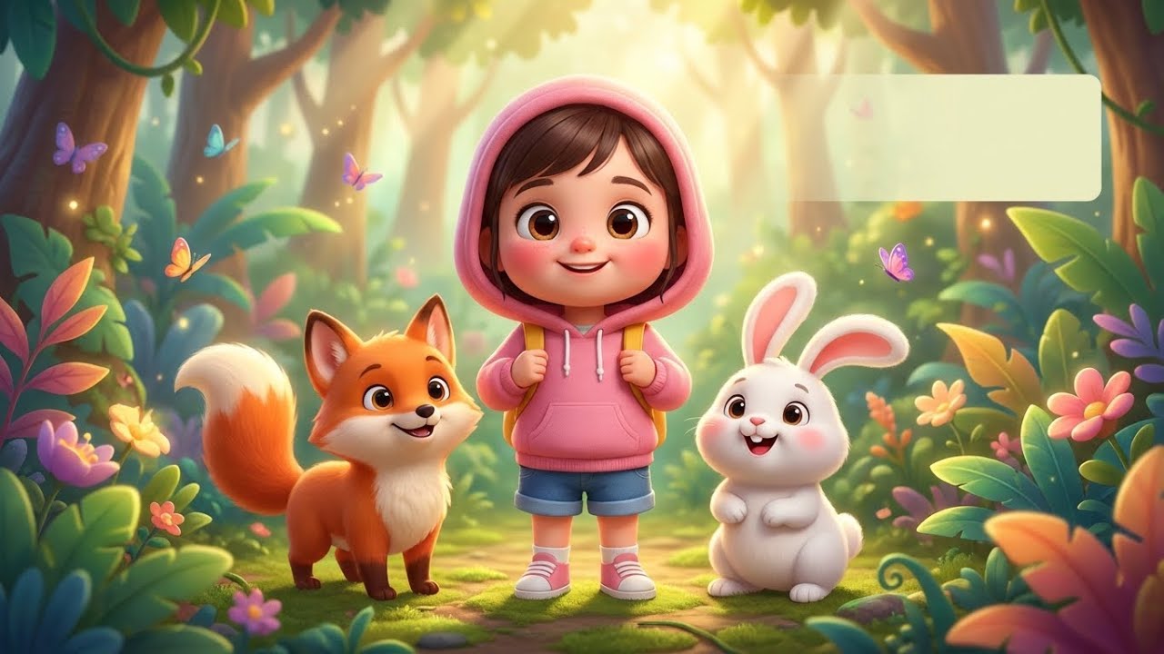 Sana’s Jungle Way | Fun Kids Story Animation | 4K 🦊🐰 