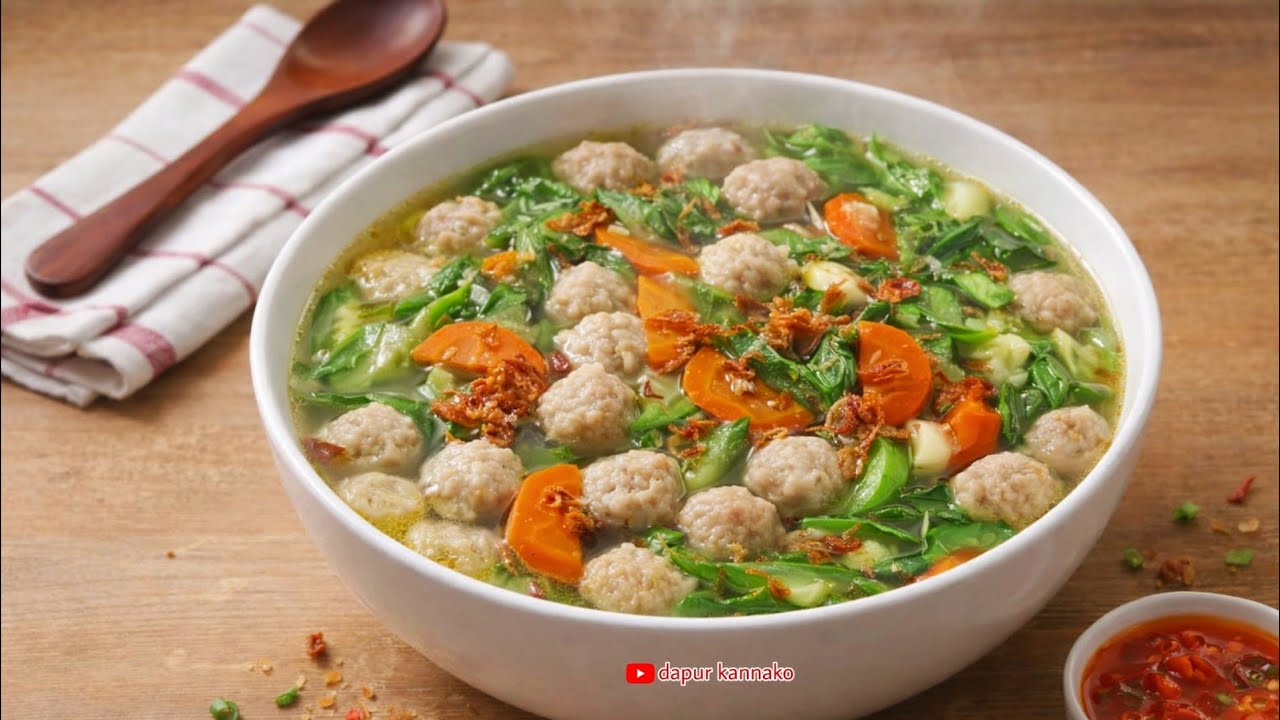SUP OYONG BAKSO ALA RUMAHAN – Sehat, Gurih & Anak-Anak Suka!