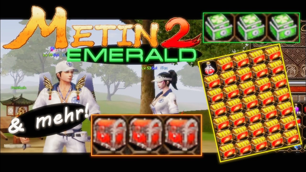 Metin2 Emerald -  Tag 2 & 3 , Meilenstein Farmen , Eq Uppen & mehr #2