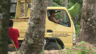 The Man Made Erosion Of Lagundri Beach Nias Island
