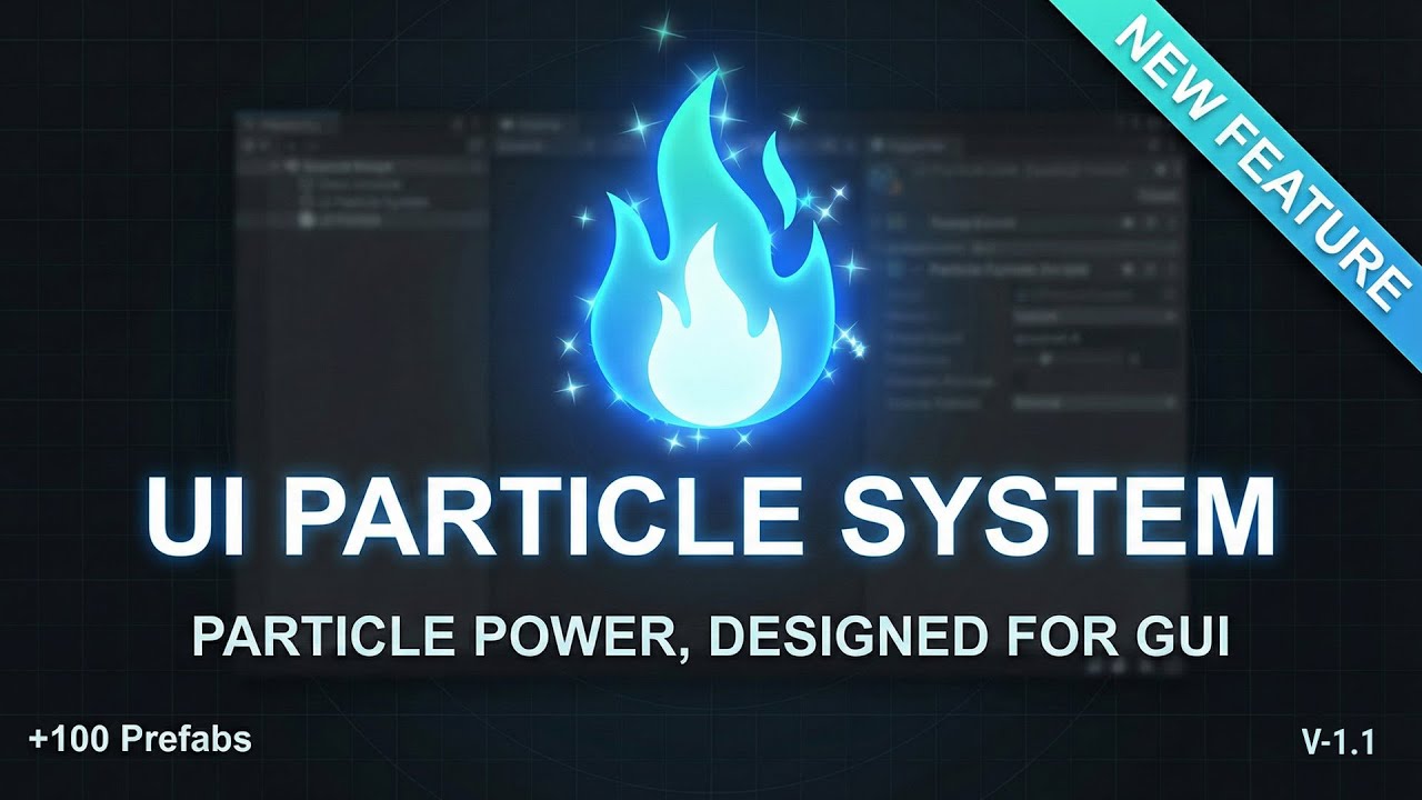 Unity UI Particle System: Native Canvas VFX (No Sorting Layers!) - YouTube