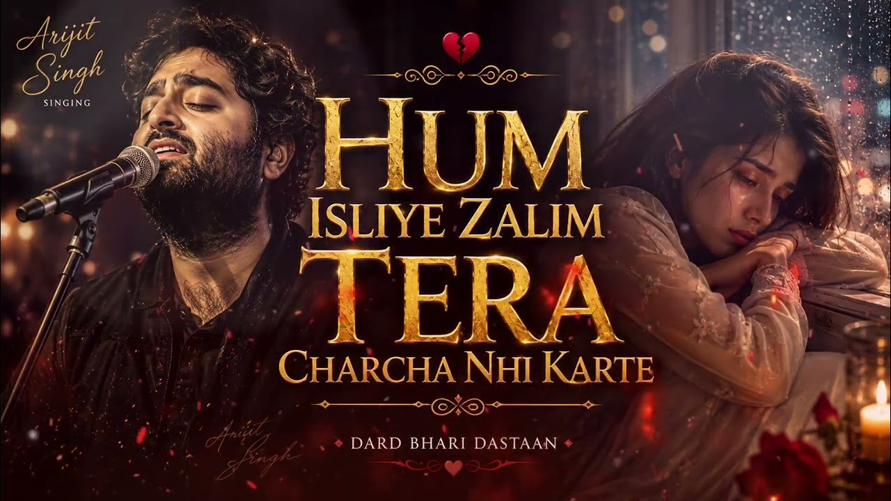 HUM ISLIYE ZALIM TERA CHARCHA NHI KARTE | HEART TOUCHING | TIKTOK TRENDING SONG