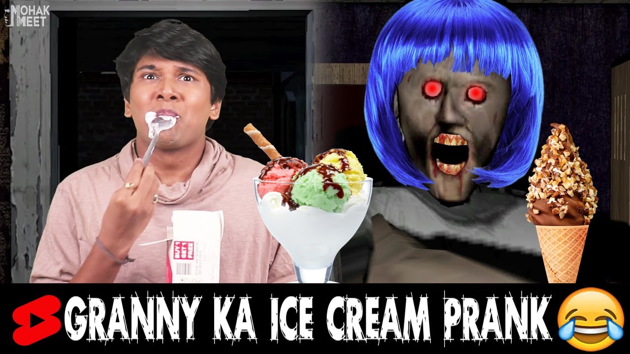 Granny Ki Prank Wali Ice Cream 😂 HORROR GAME GRANNY 2 GRANNY COMEDY