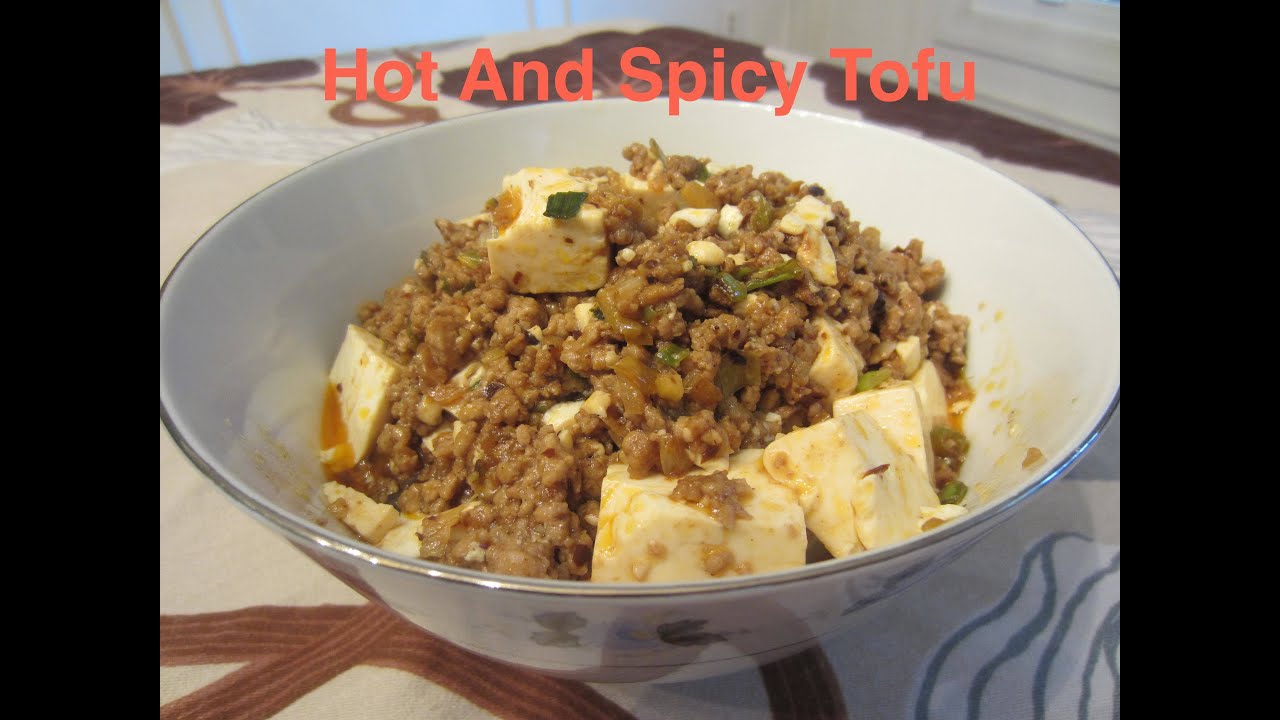 How to Cook Hot and Spicy Kung Fu Tofu For Babies, Toddlers, and Kids