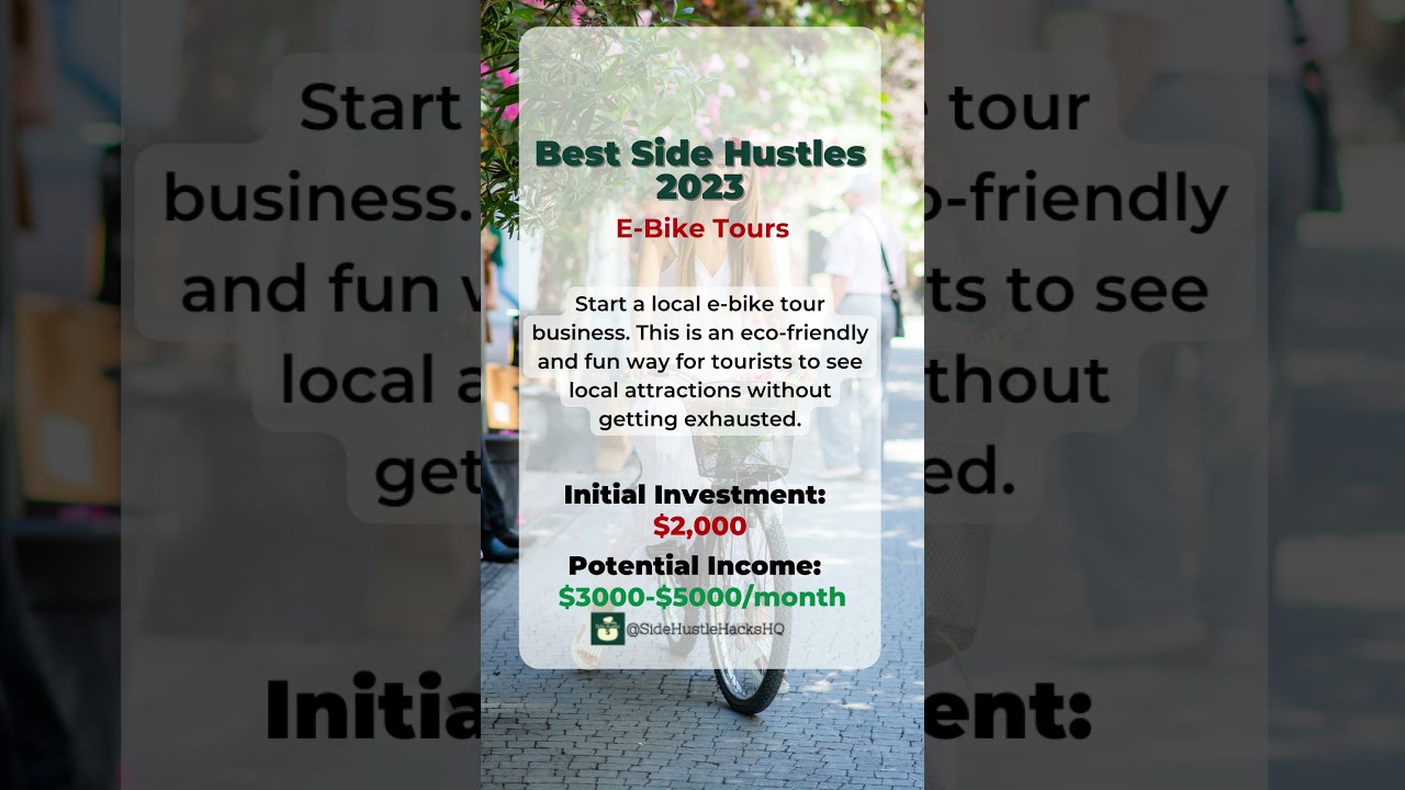 Best Side Hustles 2023 