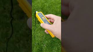 Finding Lawn Sprinkler Valves with a Wire Finder