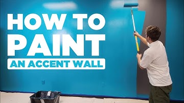 How to paint an accent wall | Step by step | EASY!