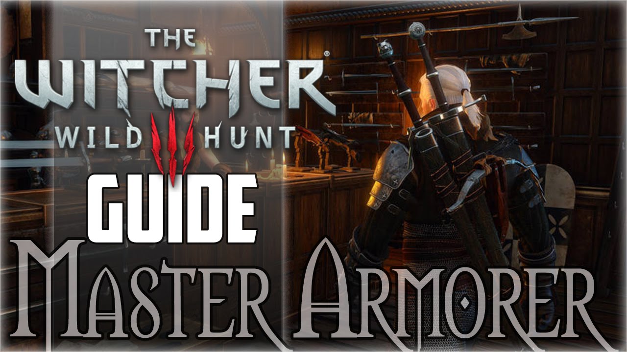 Witcher 3 Wild Hunt - How to Unlock Mastercrafted Armors (Master