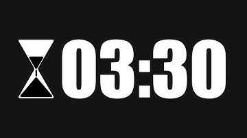 3 Minute 30 seconds Timer - 210 Seconds Countup Timer