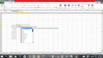 Quickly find missing dates from a list in Excel