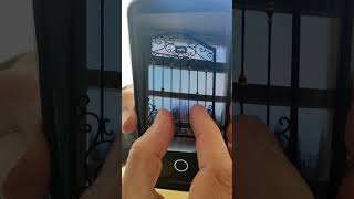 3D Window Grille Design to AR in Real Window