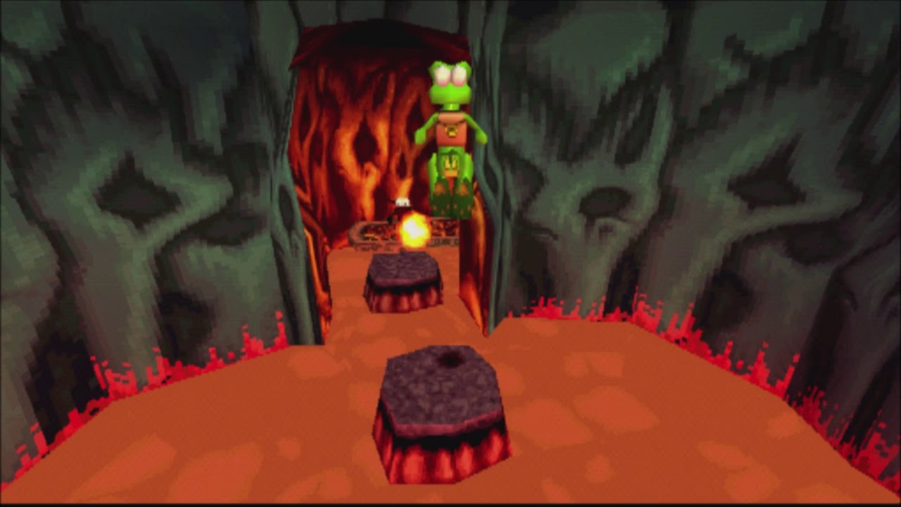 Croc: Legend of the Gobbos - Crystal Island Level 5-2 - Diet Brrrrr (Gameplay/Walkthrough)