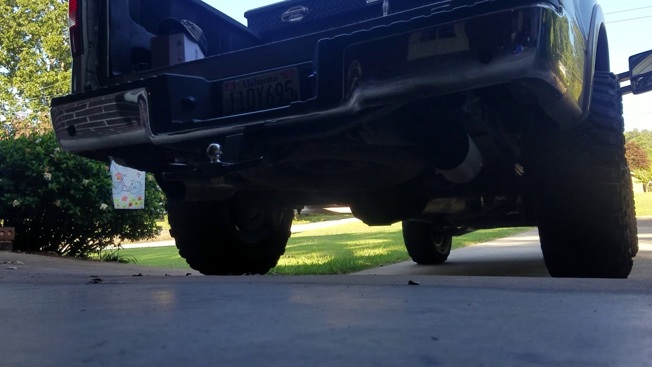 2004 F150 5.4 straight pipe 212 Flowmaster Super 10 with 6 inch