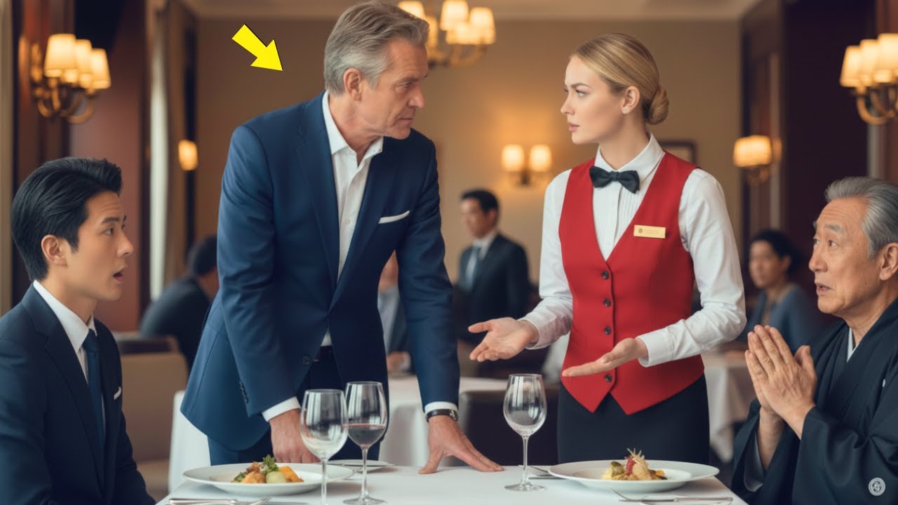 No one understood the diplomat’s warning — until the quiet waitress translated every word softly