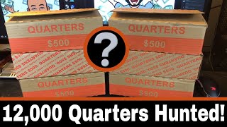 12,000 Quarters Searched  What Did We Find?