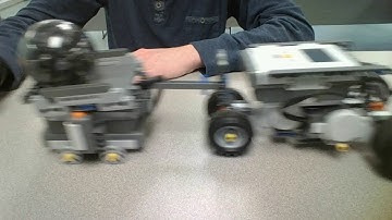 Lego NXT Car/Trailer Bot-Detecting A Ball (Robot C)-Alex