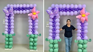Beautiful Butterfly Theme Balloon Arch Decoration