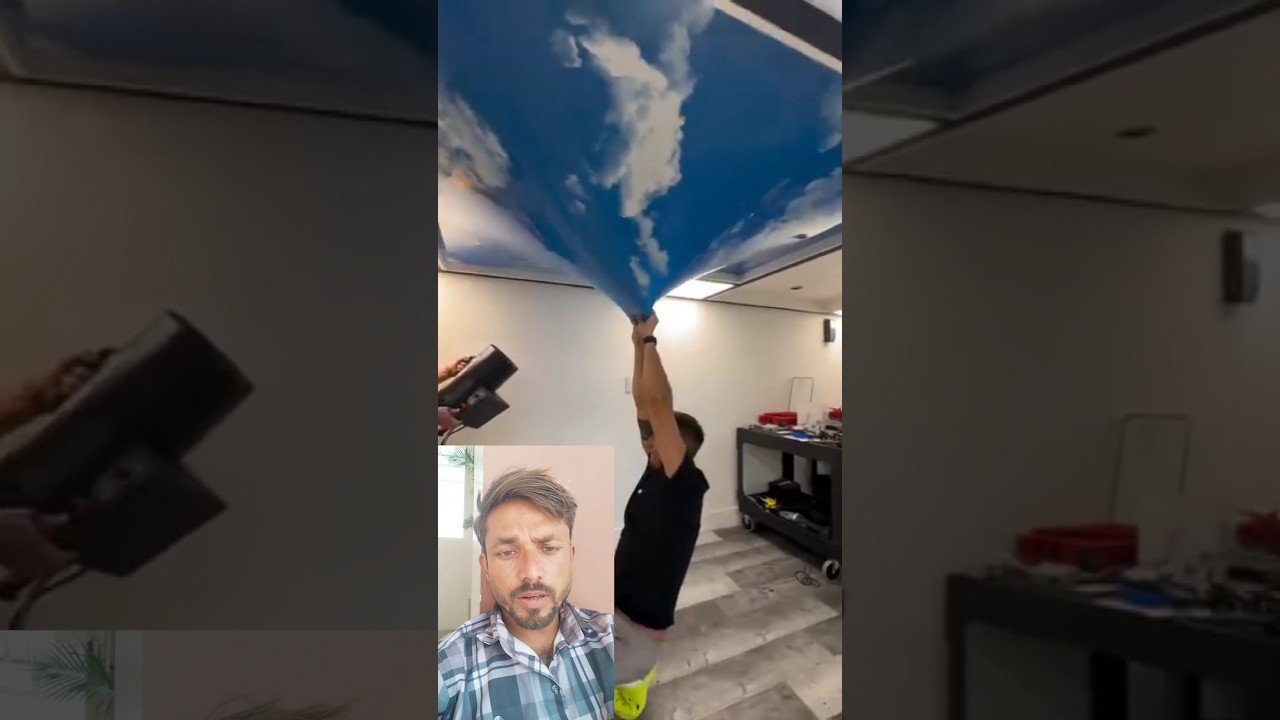 new fabric stretch fall ceiling design 